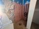 An unfinished shower stall, prepped for tiling and waterproofing, reveals the shower's framework at 642 Presley Farm Pkwy, Rockmart, GA 30153
