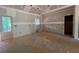 Spacious kitchen area with an exterior door and a window for natural light at 642 Presley Farm Pkwy, Rockmart, GA 30153