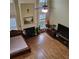 Overhead shot of a sunlit bedroom featuring a fireplace, high ceiling and large windows at 1755 Riverpark Dr, Dacula, GA 30019