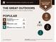 Outdoor report showing nearby parks at 7880 Rivertown Rd, Atlanta, GA 30213