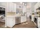 Bright kitchen with white cabinets, stainless steel appliances, and modern finishes at 4203 Jordans Bank, Union City, GA 30291