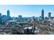 Expansive Atlanta skyline view with modern buildings and tree-lined streets on a clear day at 395 Central Park Ne Pl # 420, Atlanta, GA 30312