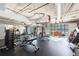 Well-equipped gym with weights, machines, and ample natural light at 395 Central Park Ne Pl # 420, Atlanta, GA 30312