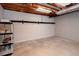 Unfinished basement storage area with exposed ceiling at 510 Debra Dr, Marietta, GA 30066