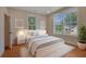 Cozy bedroom with large windows providing natural light and a view at 553 Somersby Dr, Dallas, GA 30157