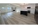 Bright open floor plan with living room, fireplace and eat in kitchen at 8168 Spring Ct, Riverdale, GA 30274