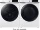 Modern Samsung front load laundry machines with black doors and digital displays at 316 Oak Arms Way, Woodstock, GA 30188