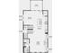 Floorplan showing layout of main living areas, kitchen, dining, great room, half bath and deck at 6228 Kenbrook Dr, Tucker, GA 30084