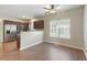 Spacious kitchen with stainless steel appliances flows into an open floor plan, perfect for gatherings and everyday living at 848 Capitol View Nw Ave, Atlanta, GA 30318
