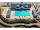 Community pool with seating areas and landscaping, perfect for relaxation and enjoyment at 2434 Soft Maple St, Atlanta, GA 30360