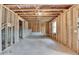 Unfinished basement with concrete floor and framed walls ready for customization at 3328 Sir Gregory Mnr, Lawrenceville, GA 30044