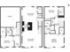 Detailed floor plan showcasing the layout of this three-story home at 2435 Folly Se Ln, Atlanta, GA 30339