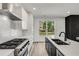 Stylish kitchen with white cabinetry, stainless steel appliances, and a mosaic backsplash at 648 Liella Se Park, Atlanta, GA 30312