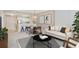 Bright living room featuring a comfortable sofa, dining area and modern décor at 1101 Juniper Ne St # 722, Atlanta, GA 30309