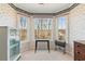 Sitting area with wallpaper, featuring lots of natural light with a view of the outdoors at 340 Ruby Forest Pkwy, Suwanee, GA 30024