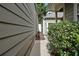 Side yard view, featuring a walkway to backyard at 404 Paperbark Ct, Acworth, GA 30102