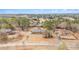 Aerial view of home highlighting expansive property with a long driveway at 345 Wedgefield Dr, Mcdonough, GA 30252
