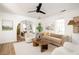 Bright and airy living room with hardwood floors, neutral tones, and an open floor plan at 731 Hobart Se Ave, Atlanta, GA 30312