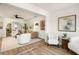 Open-concept living room with modern furniture, hardwood floors, and ample natural light at 731 Hobart Se Ave, Atlanta, GA 30312