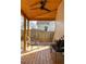 Cozy covered porch with a ceiling fan and comfortable seating, perfect for relaxing at 731 Hobart Se Ave, Atlanta, GA 30312