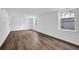A basement featuring shiplap walls and a window at 3532 Dial Dr, Stone Mountain, GA 30083