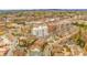 An aerial view of mixed-use real estate including retail, office and residential opportunities, in a walkable community at 671 Stickley Oak Way, Woodstock, GA 30189