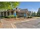 Club house offers accessible parking and a well maintained landscape design at 671 Stickley Oak Way, Woodstock, GA 30189