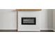 Modern electric fireplace with sleek design and minimalist surround at 671 Stickley Oak Way, Woodstock, GA 30189
