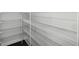 Modern closet offers white wire shelving for organization and storage at 671 Stickley Oak Way, Woodstock, GA 30189