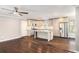 Modern kitchen featuring an island, stainless steel appliances, and ample counter space at 2695 Terratim Ln, Decatur, GA 30034