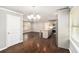 Spacious layout of the kitchen with an island, stainless steel appliances, and lots of light at 2695 Terratim Ln, Decatur, GA 30034