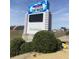 Commercial sign for Aqua Shine Express Car Wash with stacked stone base and layered brick top at 736 Great Oak Pl, Villa Rica, GA 30180