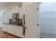Beautiful kitchen featuring modern appliances, stylish cabinetry and a large walk-in pantry at 3529 S Sherwood Se Rd, Smyrna, GA 30082