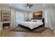 Inviting main bedroom with shuttered windows, and a ceiling fan at 3529 S Sherwood Se Rd, Smyrna, GA 30082