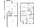 Floor plan layout showcasing the room locations and overall layout of the house at 2157 Capella Sw Cir, Atlanta, GA 30331