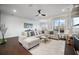 Bright living room with a comfortable sectional sofa, stylish rug, and large windows offering plenty of natural light at 3208 Sonnet Se Walk, Atlanta, GA 30339