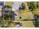 Aerial view of the backyard with a small shed and well-defined property lines at 2776 Grand Sw Ave, Atlanta, GA 30315
