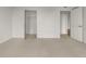 Neutral bedroom features plush carpet, walk-in closet and plenty of natural light at 2870 Pharr Court South Nw # 2901, Atlanta, GA 30305