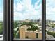 Large windows offer beautiful city skyline views at 2870 Pharr Court South Nw # 2901, Atlanta, GA 30305