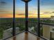 Corner view of a condo with city views, floor-to-ceiling windows, and tree tops at 2870 Pharr Court South Nw # 2901, Atlanta, GA 30305