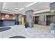Elegant lobby featuring marble floors, modern lighting fixtures, and sophisticated design elements at 2870 Pharr Court South Nw # 2901, Atlanta, GA 30305