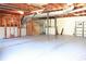 A large unfinished basement with exposed beams and piping at 3969 Briaridge Cir, Atlanta, GA 30340