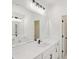 Modern bathroom featuring dual sinks, quartz countertop, and recessed lighting at 1092 Glen Opal Dr, Decatur, GA 30032
