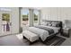 Bright bedroom with lots of natural light and a door to the balcony at 1092 Glen Opal Dr, Decatur, GA 30032