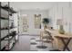 Bright home office with modern desk, shelving, and decorative rug at 1092 Glen Opal Dr, Decatur, GA 30032