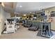 Fitness center featuring treadmills, weights, and other exercise equipment at 2626 Peachtree Nw Rd # 704, Atlanta, GA 30305
