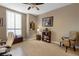 Well-lit office space with a comfortable chair, bookshelf, and large window at 2626 Peachtree Nw Rd # 704, Atlanta, GA 30305