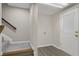 Mud room features gray wood flooring, utility connections and an exit door to the exterior at 2542 Maclaren Cir, Dunwoody, GA 30360