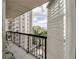 Balcony view overlooking the city skyline and surrounding trees at 795 Hammond Dr # 813, Sandy Springs, GA 30328
