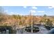 Scenic aerial view of surrounding community and mature trees and distant cityscape skyline at 2950 Mount Wilkinson Se Pkwy # 505, Atlanta, GA 30339